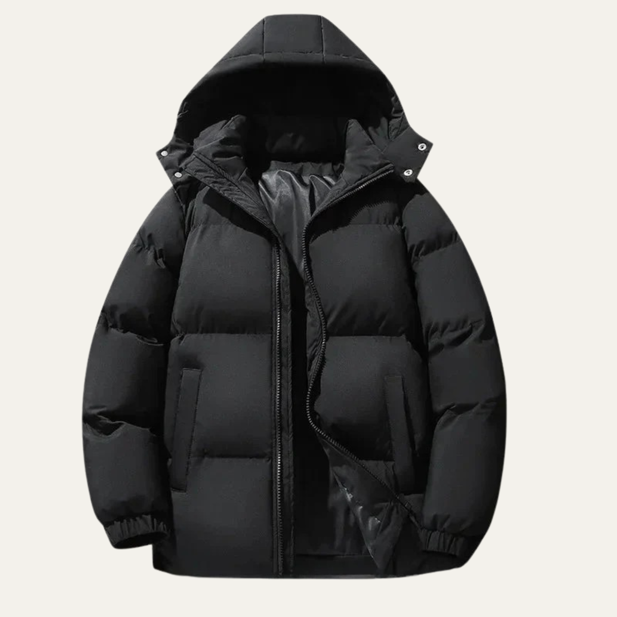 The Whitaker Men’s Warm Insulated Hooded Puffer Jacket