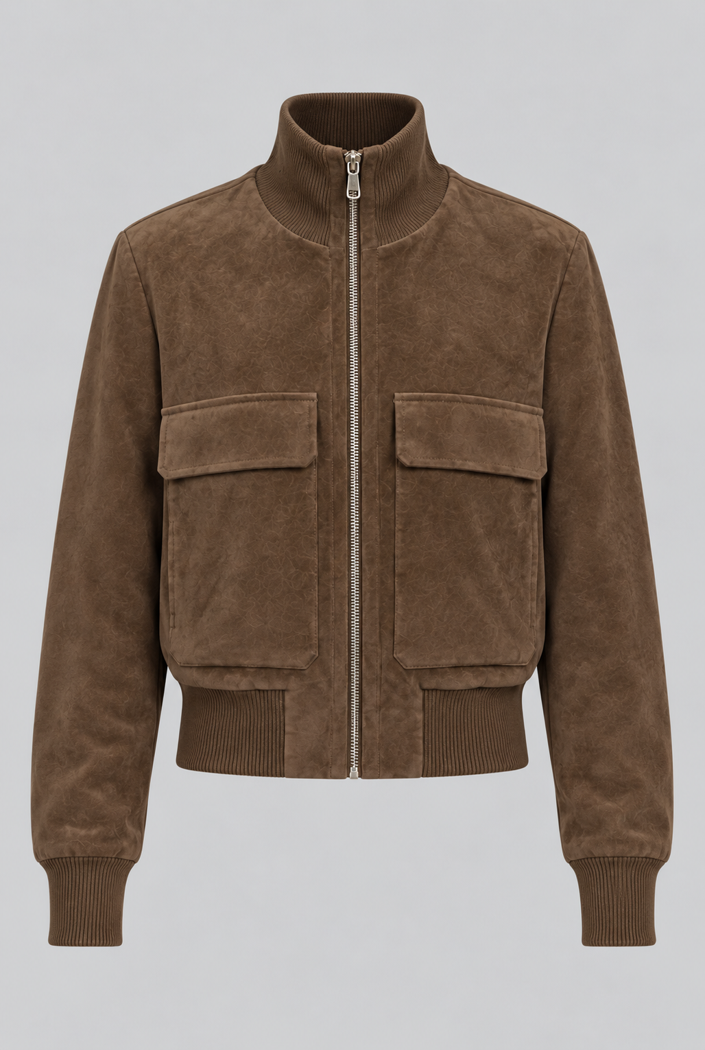 Romilly | Suede Bomber Jacket