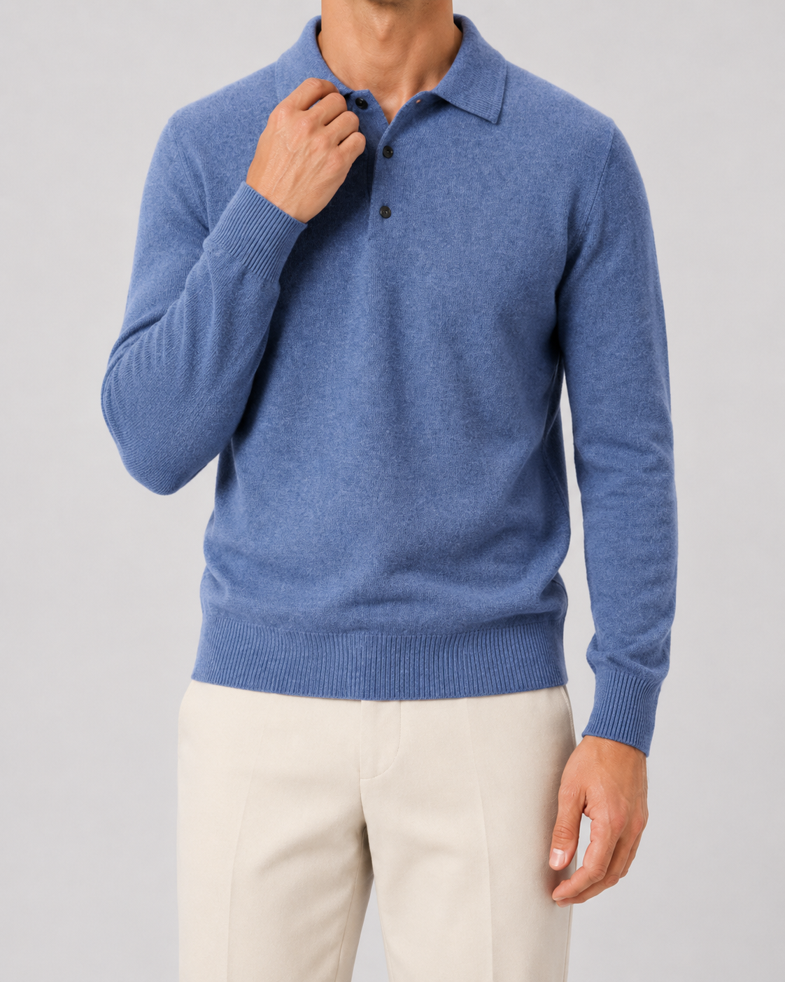 Xerxes | Wool Polo Sweater