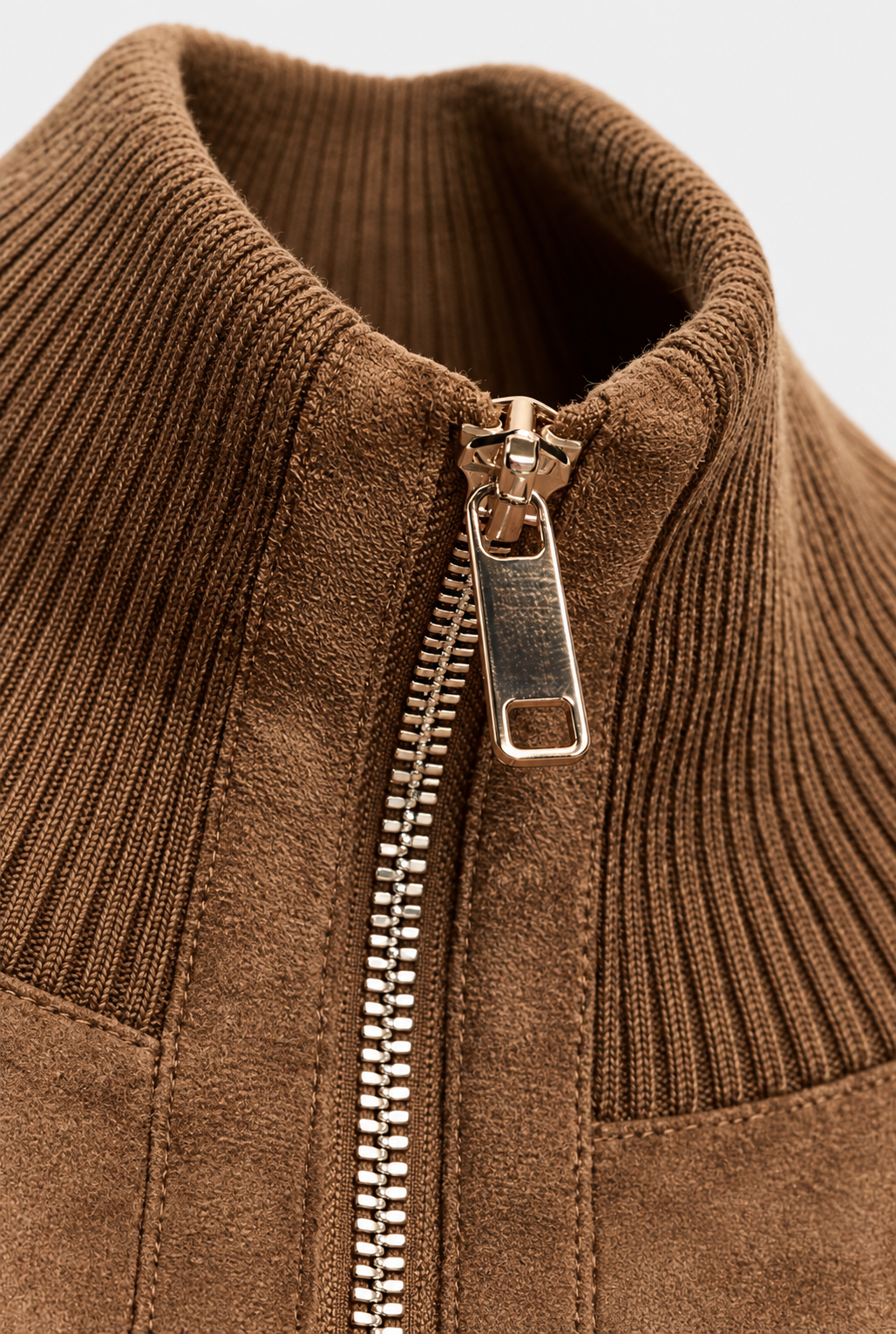 Romilly | Suede Bomber Jacket